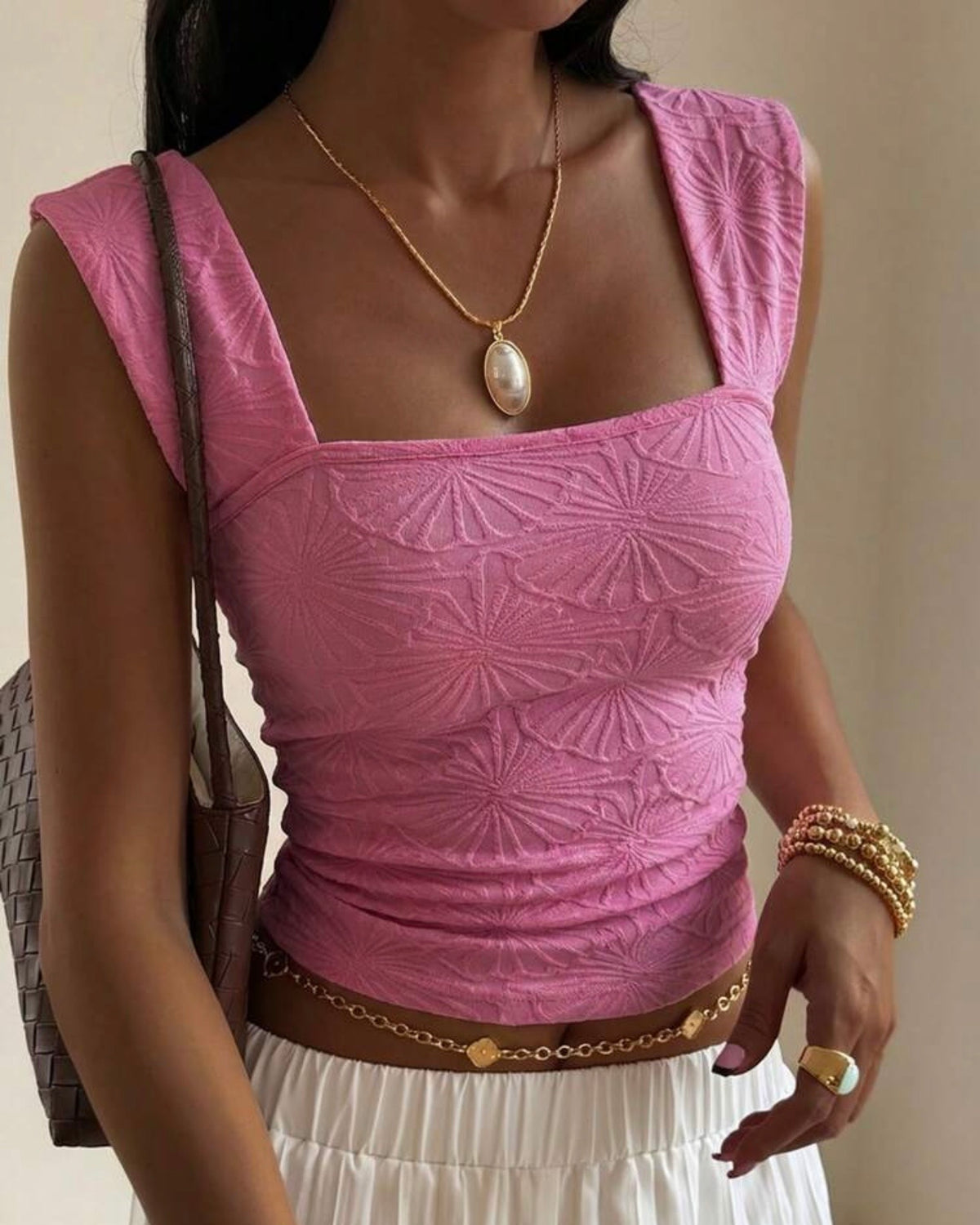 Top rosado