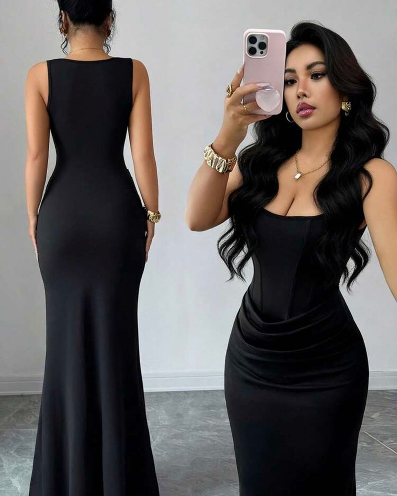 Vestido negro elegante