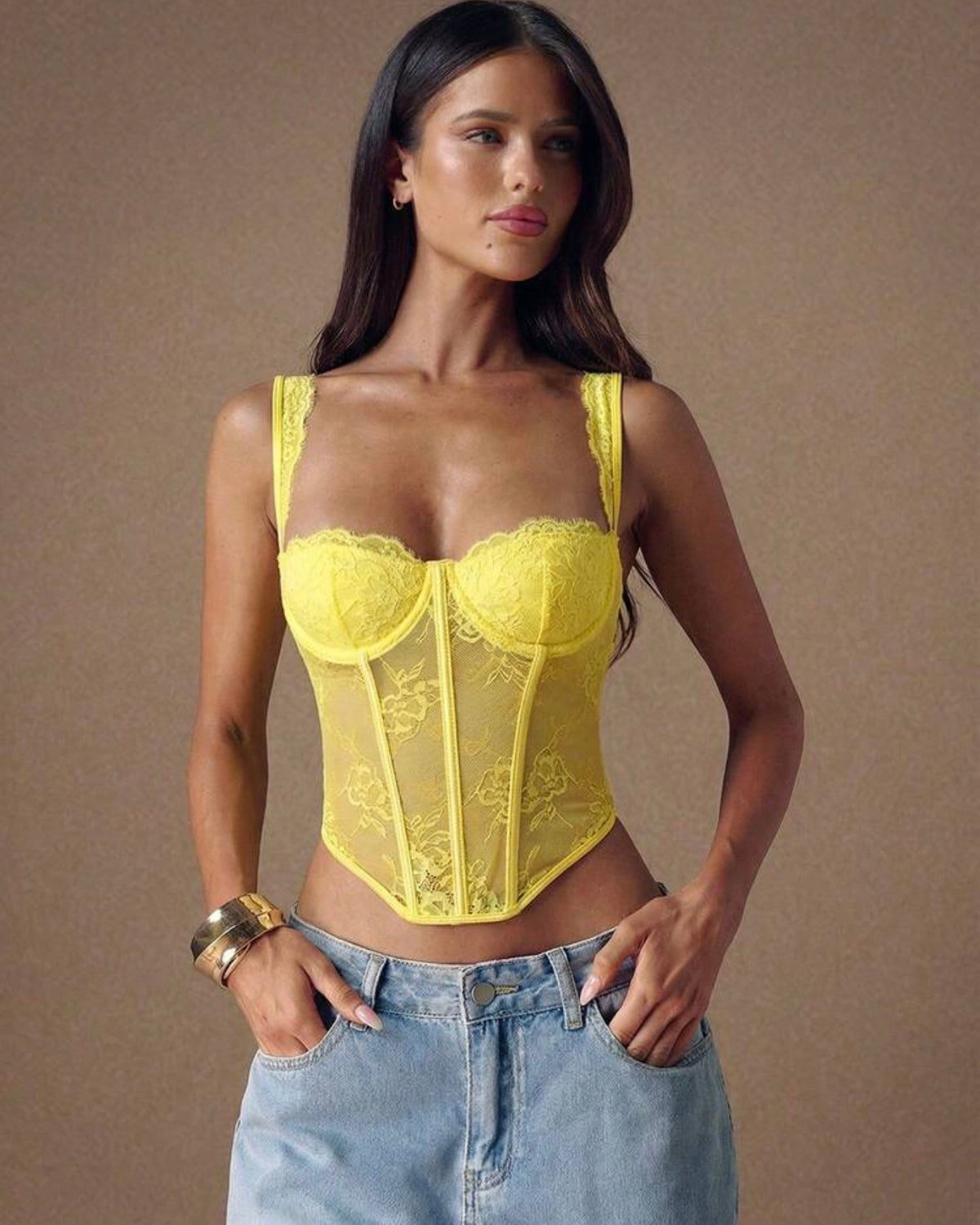 Corset amarillo
