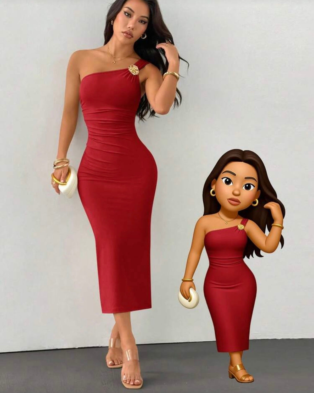 Vestido una manga